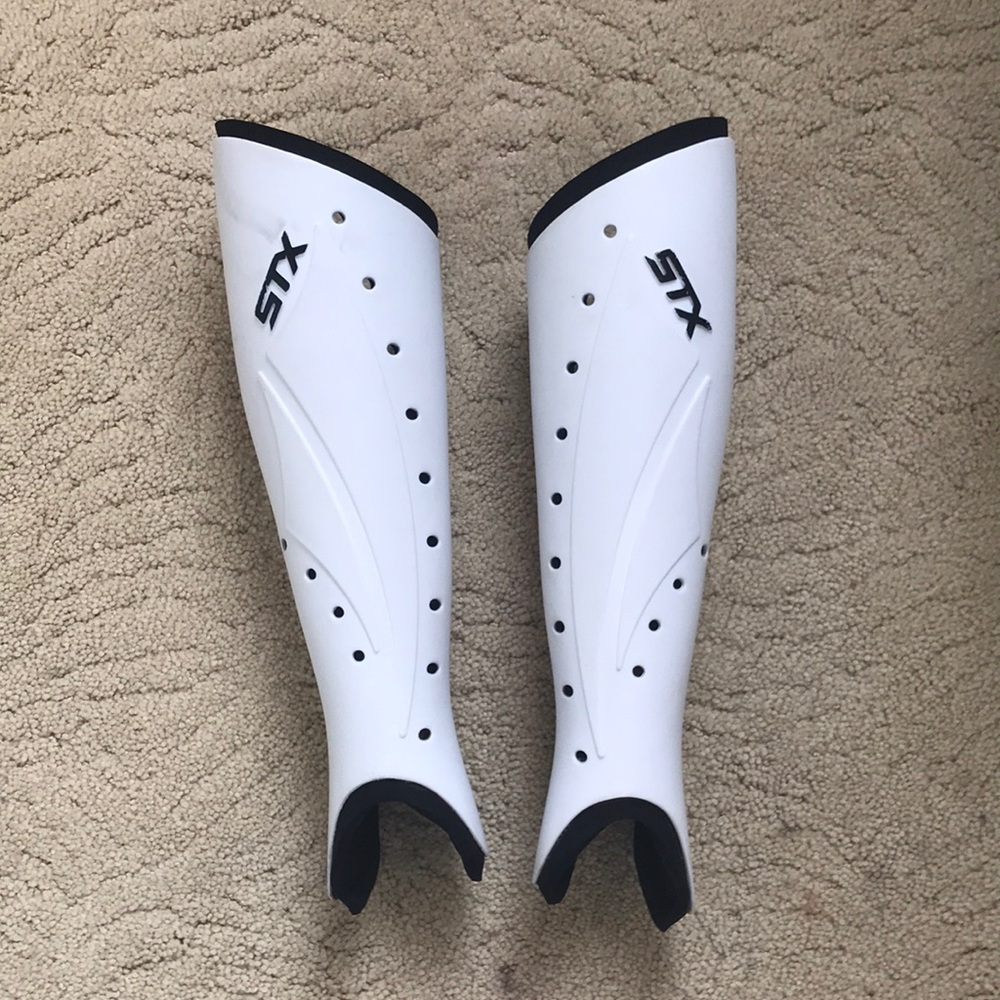 STX girls lacrosse/field hockey shin guards